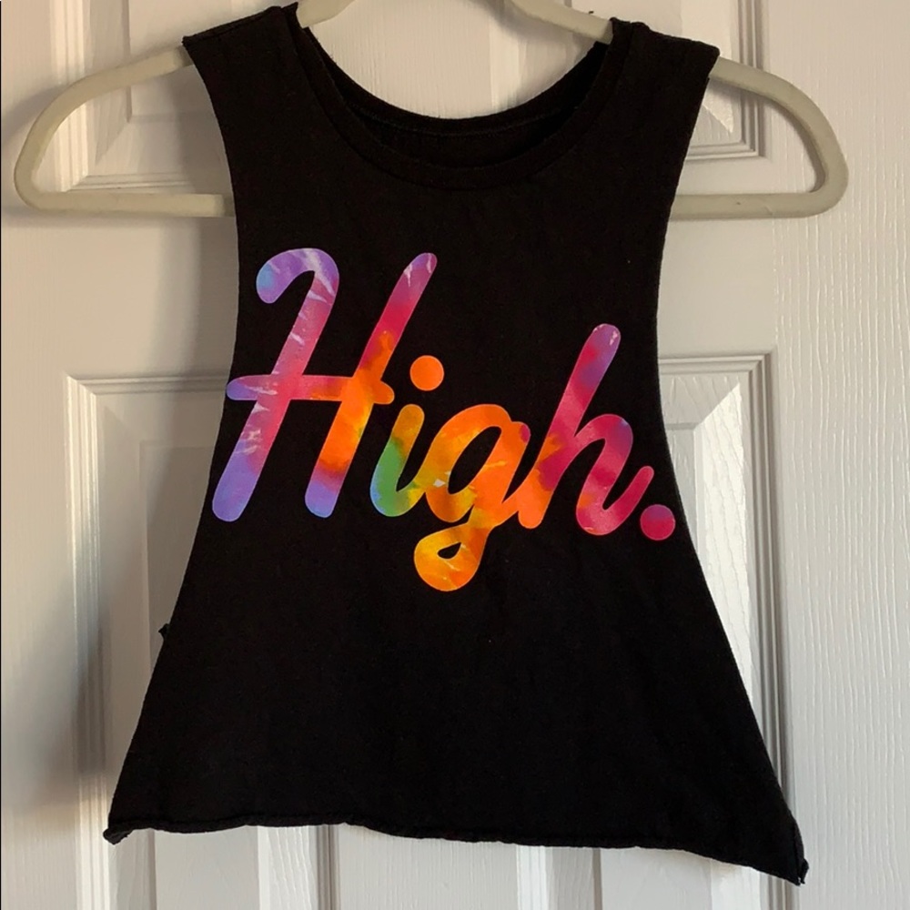 Black & Tye Dye Tank